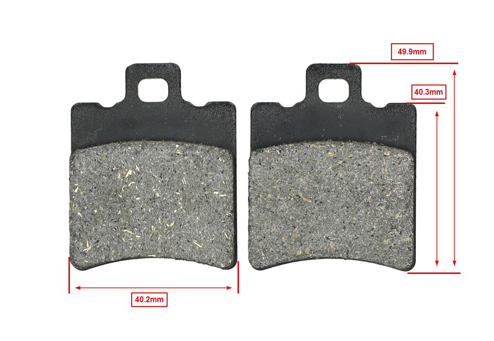 Remblokset Newfren Brembo Aerox, Buxy, Neo, Neo Va2008, Nrg, Runner, Sfx, Sr Ot, X8r Fd0196 - Afbeelding 4