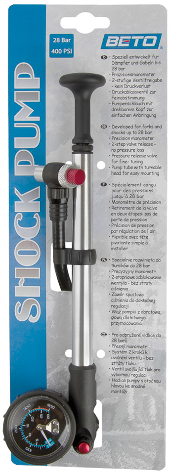 Voorvorkpomp Beto met manometer - aluminium - Afbeelding 2