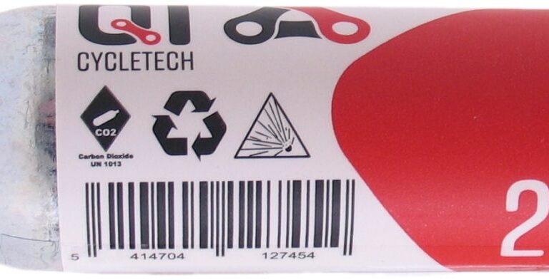 CO2 patroon QT Cycletech met draad - 25 gram (1 stuk)