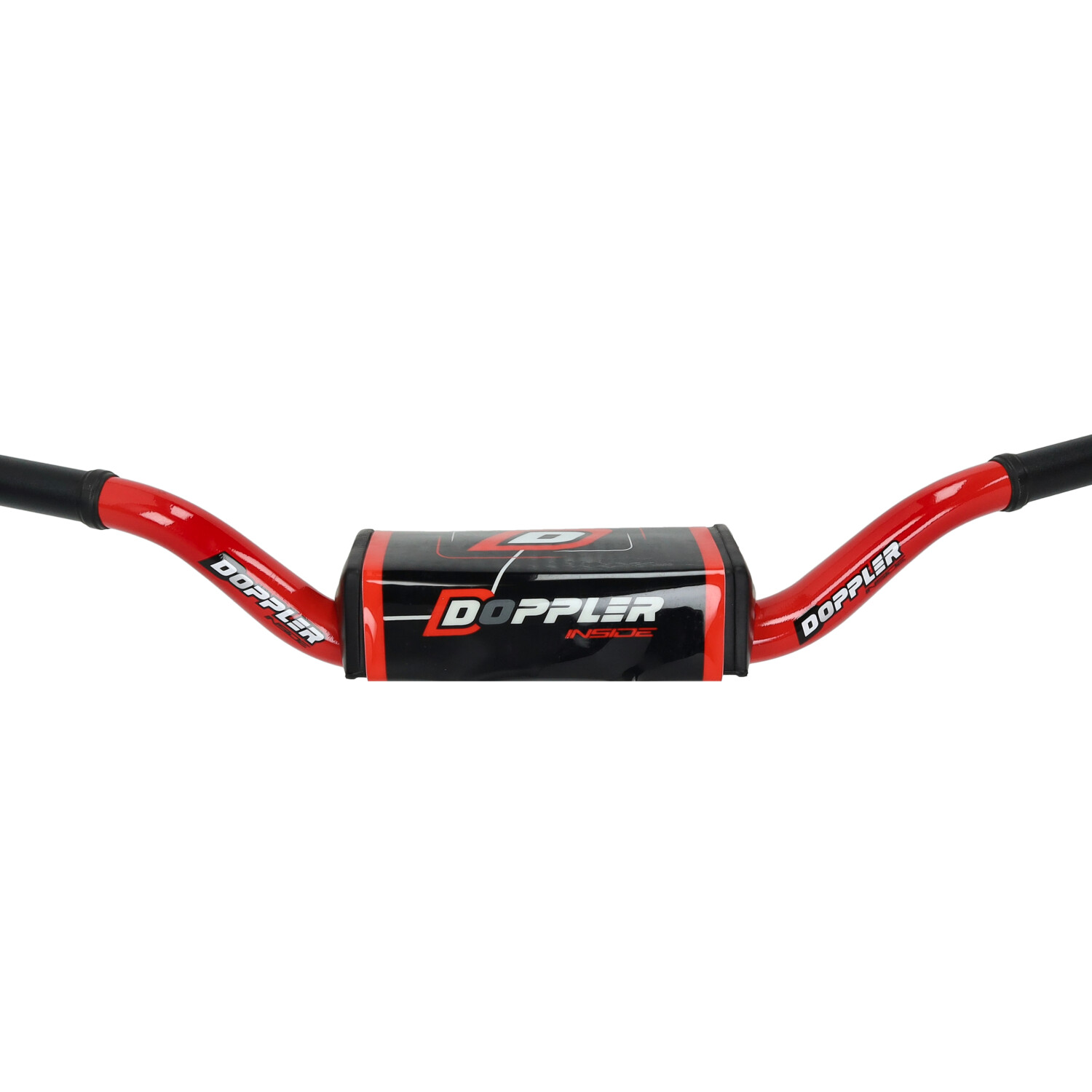 Stuur Doppler + Stuurpad D28.6mm - L775mm X H80mm Zwart/rood Derbi, Senda, Sherco 497424 - Afbeelding 3