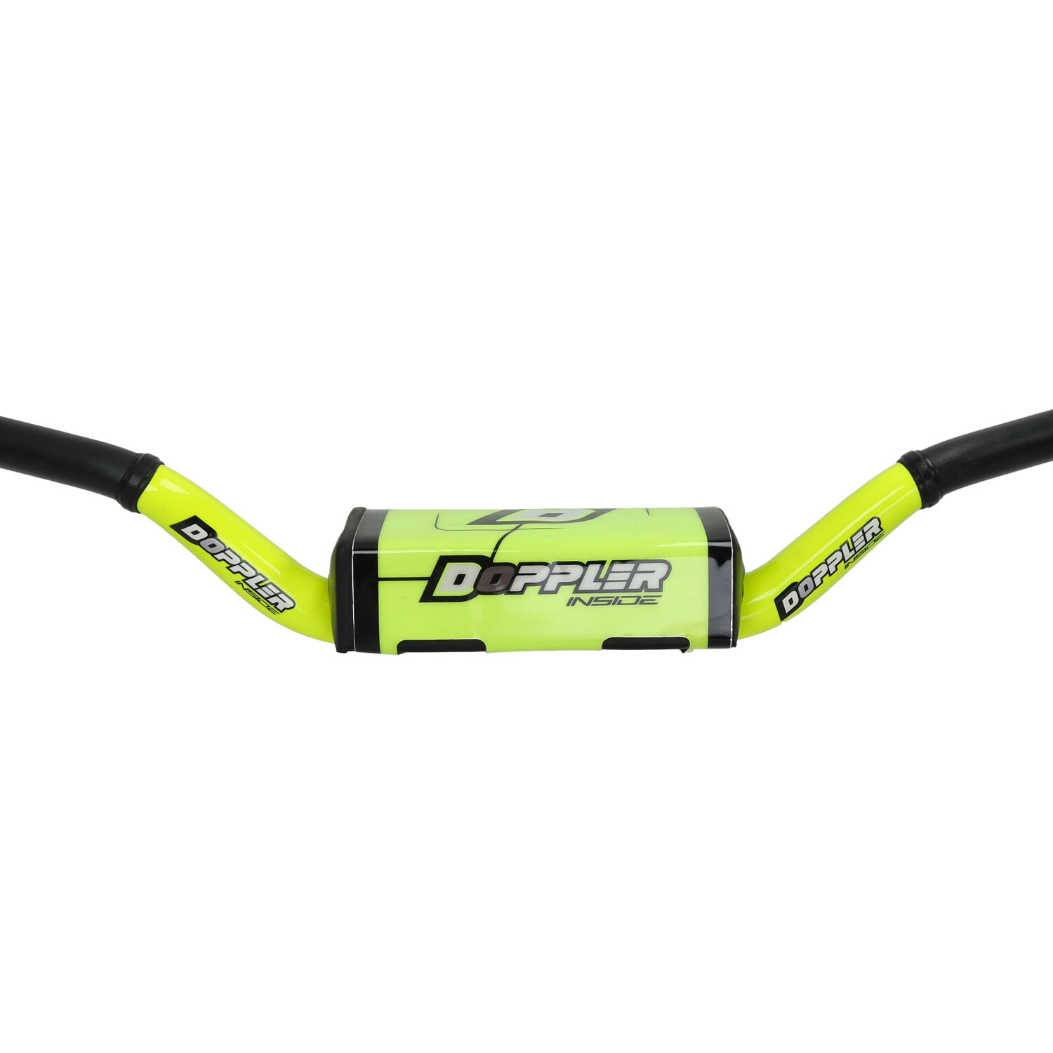 Stuur Doppler + stuurpad D28.6mm - L775MM x H80MM zwart/geel Derbi, Senda, Sherco 497426 - Afbeelding 3