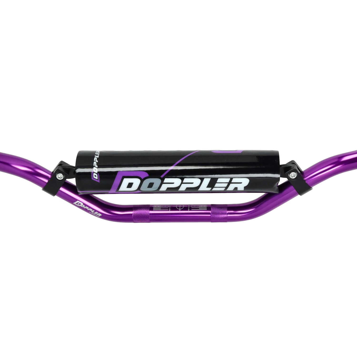 Stuur Doppler + Stuurpad D22.2 - L740 - H70mm Paars Derbi, Senda, Schakelbromfiets, Sherco 533907 - Afbeelding 3