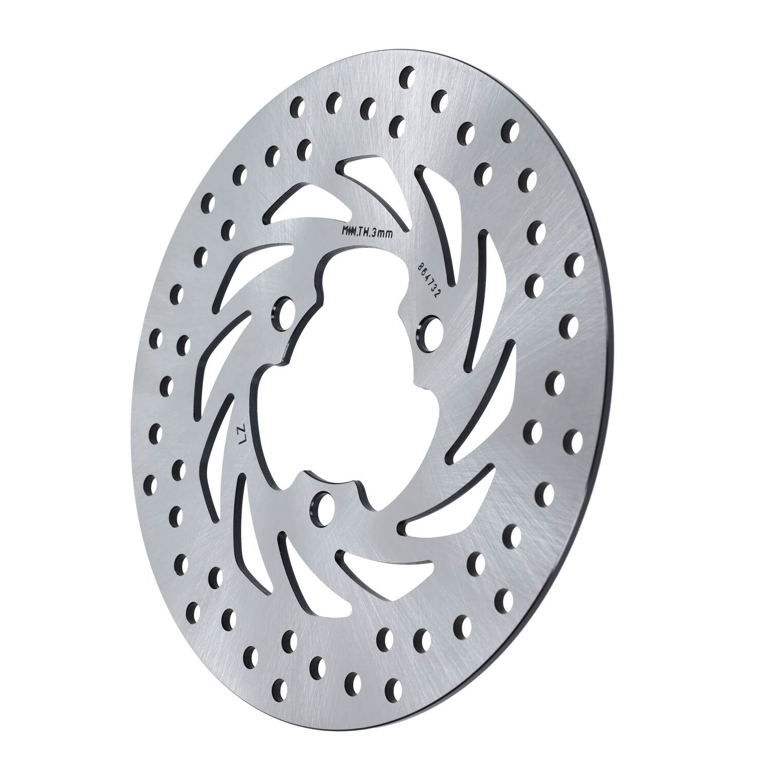 Remschijf Derbi Origineel 3-gaats Achter 218mm Rx-sx 50, Senda R, Senda Sm, Senda Drd 864732 - Afbeelding 3