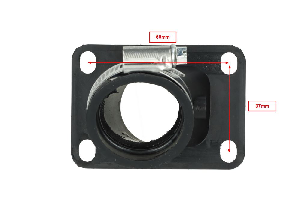 Spruitstuk Metrakit Carburateur Ook Voor Hyper Pro En Pro Race Carter 24-28mm Minarelli Am6, Senda D50b0 - Afbeelding 4