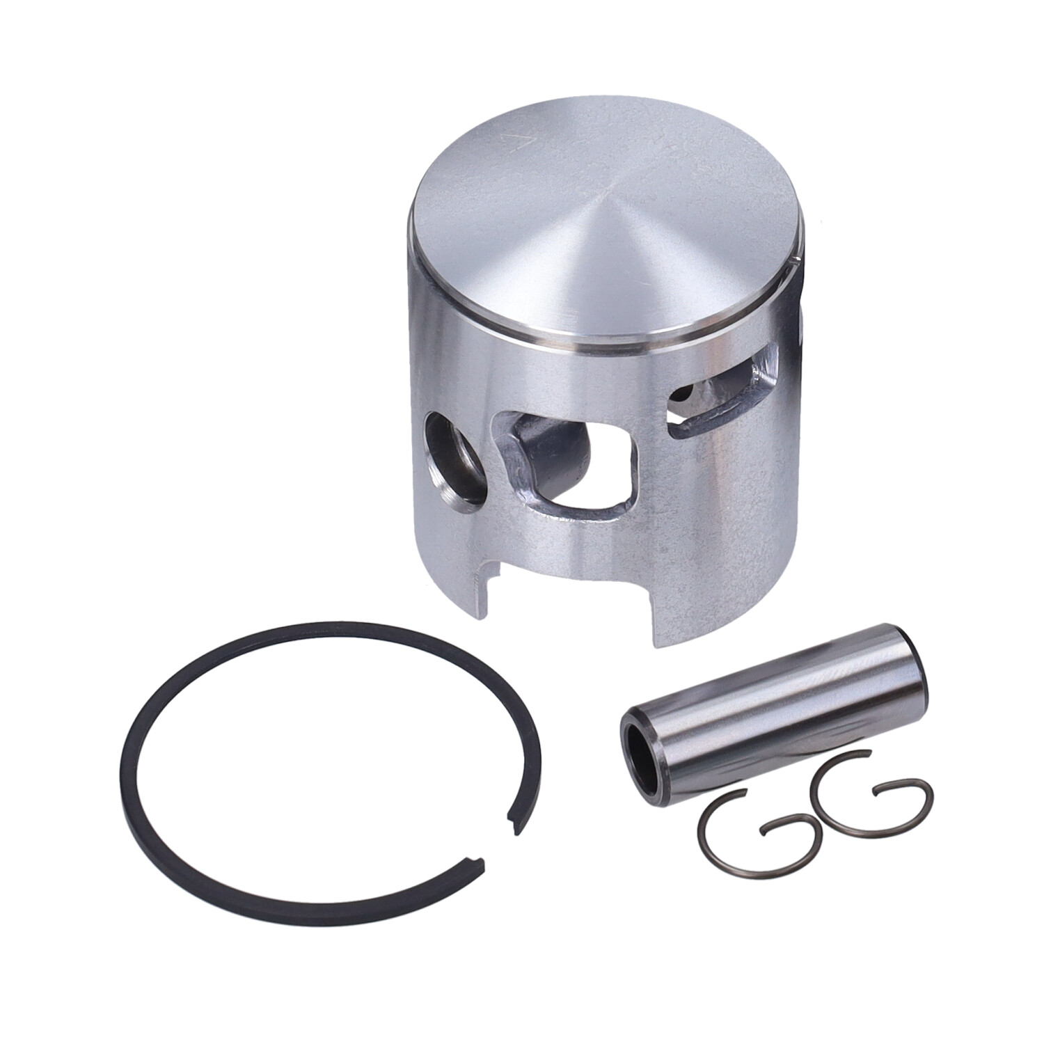 Cilinder Pinasco + Cilinderkop Pen 12 80cc Evoten Quadro Full Citta, Vespa, Ciao, Si 26028508 - Afbeelding 8