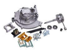 Carterset Pinasco + Krukas Compleet Pen 12, Power Casing Slave 46mm, Voor 80cc Citta, Vespa, Ciao, Si 26482173
