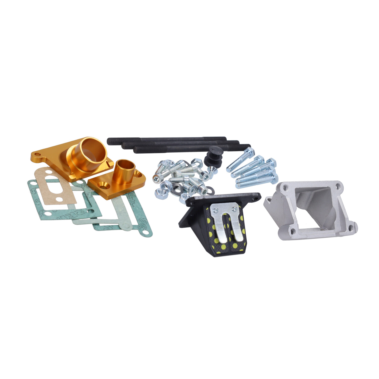 Carterset Pinasco + Krukas Compleet Pen 12, Power Casing Slave 46mm, Voor 80cc Citta, Vespa, Ciao, Si 26482173 - Afbeelding 6