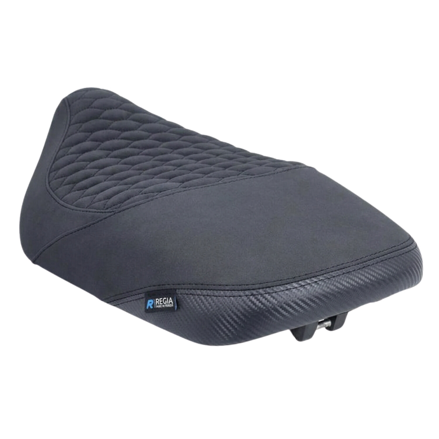 Buddydek Regia Alcantara Rs Carbon Kort Model 1997/2002 Gilera Zwart/zwart Runner 50/125/180/200 - Afbeelding 5