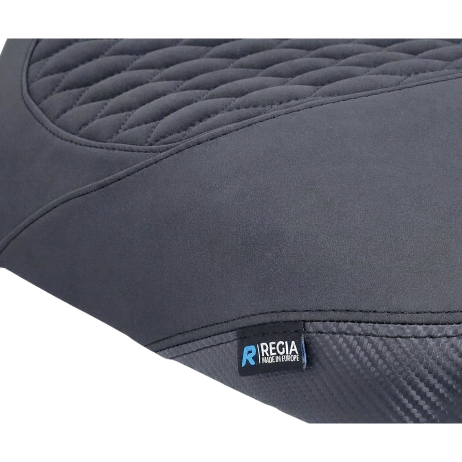 Buddydek Regia Alcantara Rs Carbon Kort Model 1997/2002 Gilera Zwart/zwart Runner 50/125/180/200 - Afbeelding 4