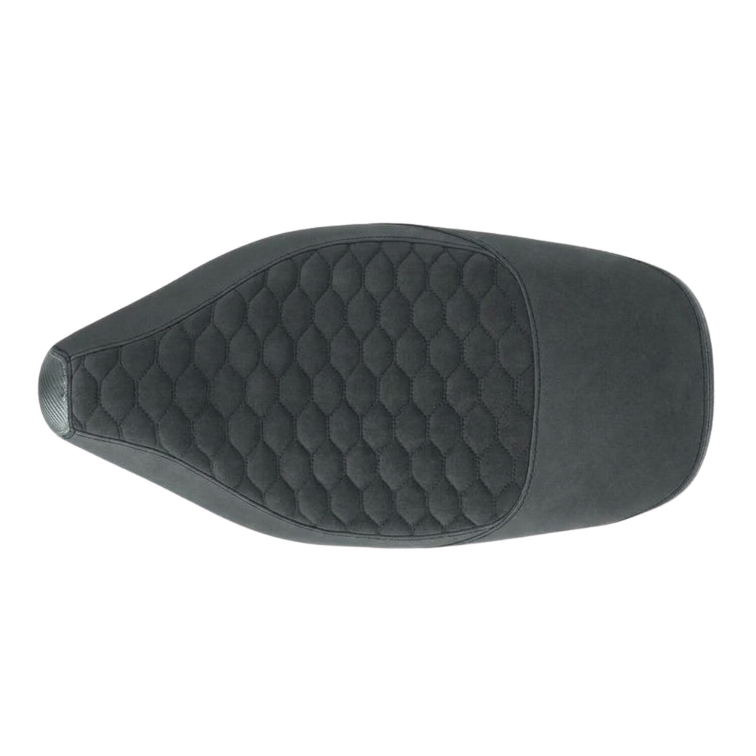 Buddydek Regia Alcantara Rs Carbon Kort Model 1997/2002 Gilera Zwart/zwart Runner 50/125/180/200 - Afbeelding 2