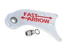 Brace / torsen Fast Arrow Pro CNC gefreesd kort carter aluminium Piaggio, Zip 2T, Zip SP, Zip2000, Zip 4T