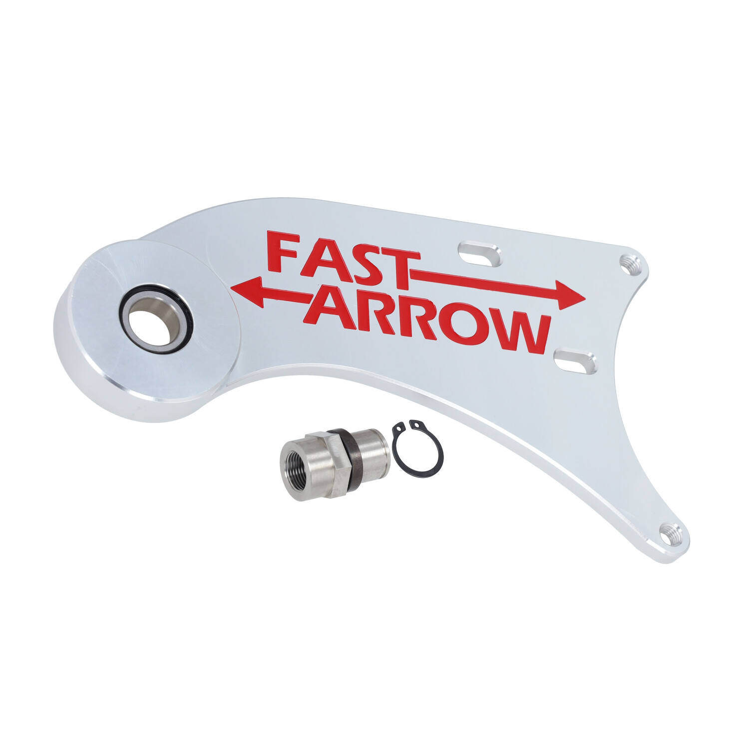 Brace / torsen Fast Arrow Pro CNC gefreesd kort carter aluminium Piaggio, Zip 2T, Zip SP, Zip2000, Zip 4T