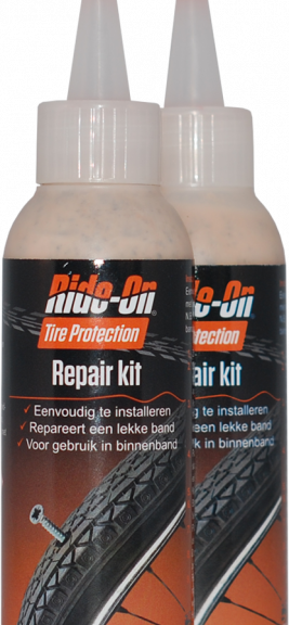 Bandensealant Ride-On voor dames en herenfiets (2x 125 ml)