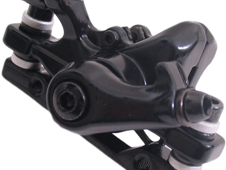 Remklauw Promax mechanisch voor remschijf 160 mm voor / 140 mm achter - PM / IS