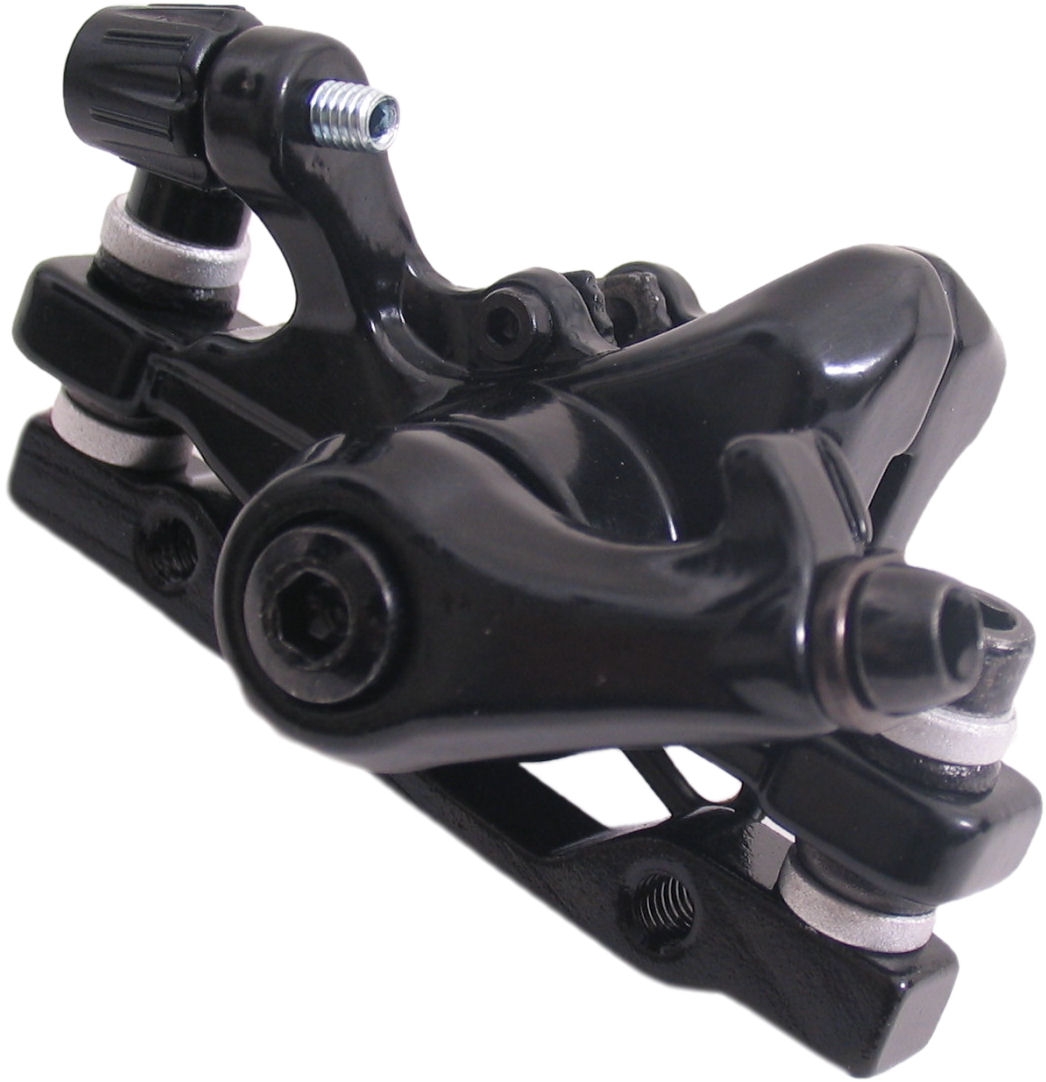 Remklauw Promax mechanisch voor remschijf 160 mm voor / 140 mm achter - PM / IS