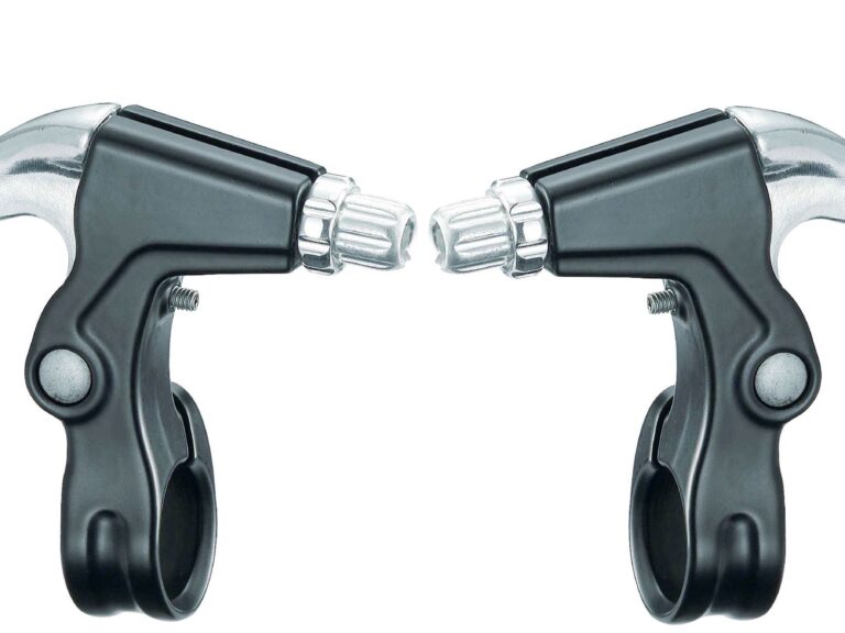 Remgreepset aluminium Edge 3-vingers - zwart/zilver (op kaart)