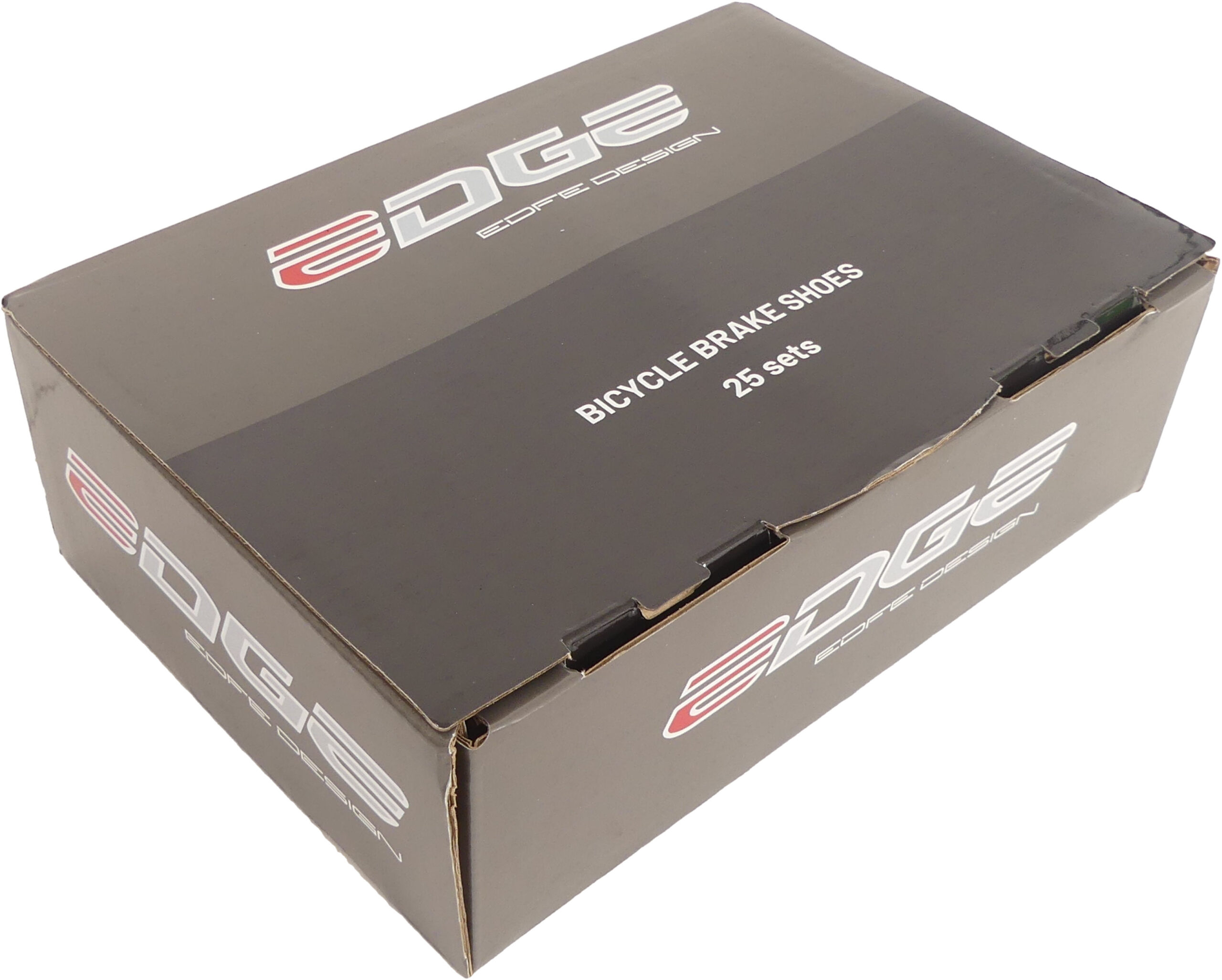Edge V-brake remblokset met stift (werkplaatsverpakking 25 paar) - Afbeelding 2