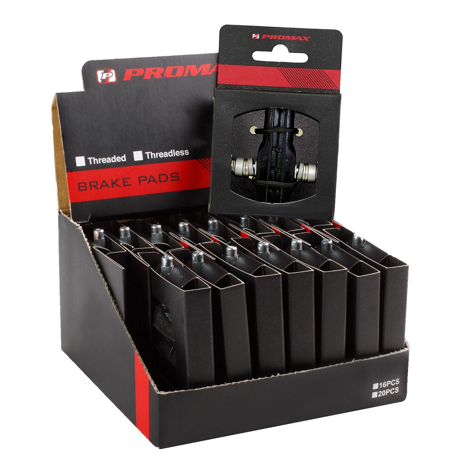 Remblokset Promax V-brake 70mm (op kaart)