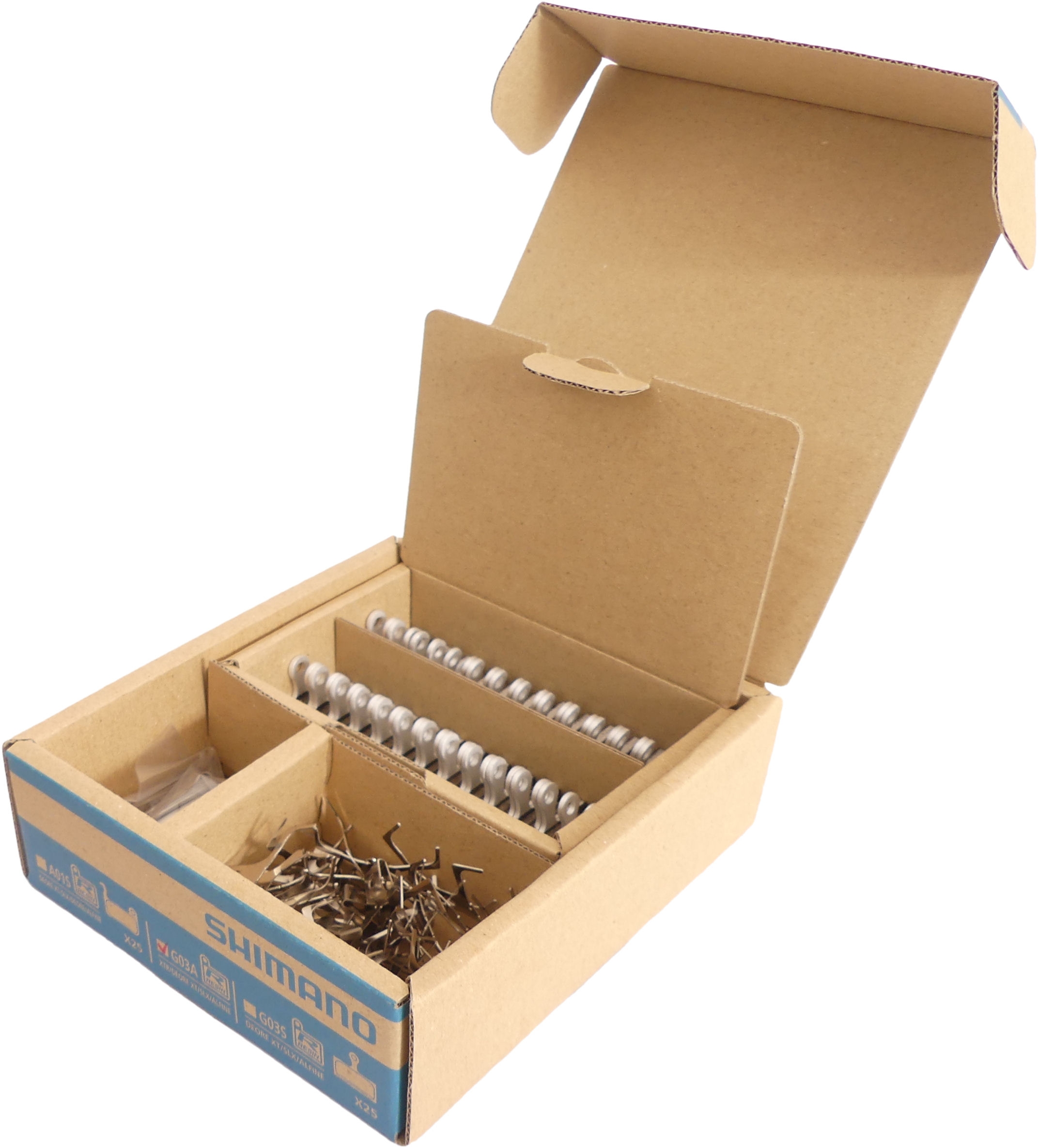 Schijfremblokset Shimano G03A Resin (25 paar in werkplaatsverpakking) - Afbeelding 3