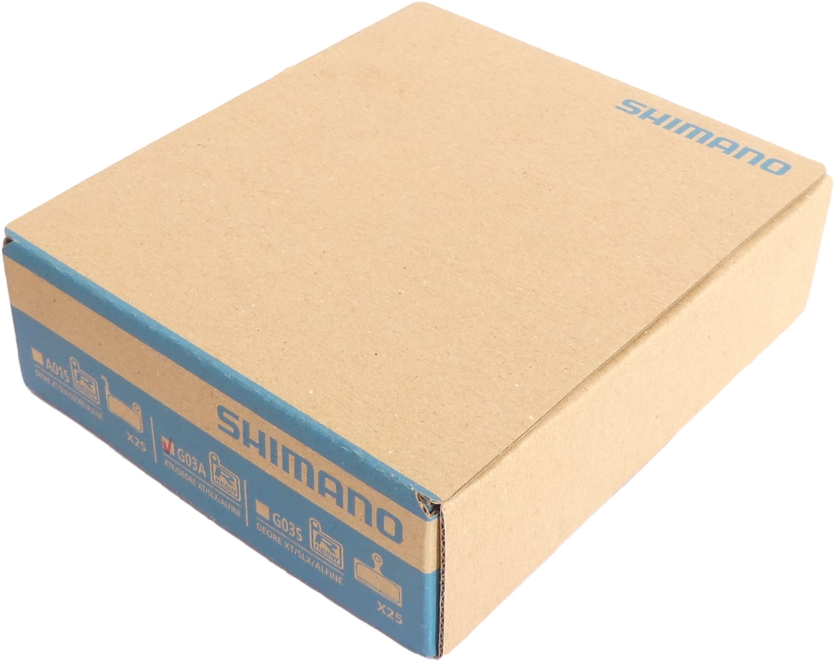 Schijfremblokset Shimano G03A Resin (25 paar in werkplaatsverpakking) - Afbeelding 2
