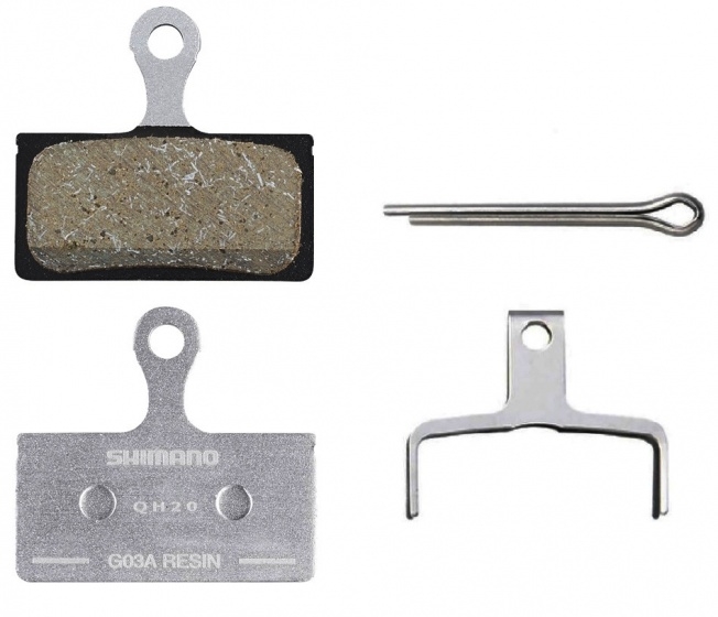 Schijfremblokset Shimano G03A Resin (25 paar in werkplaatsverpakking) - Afbeelding 4