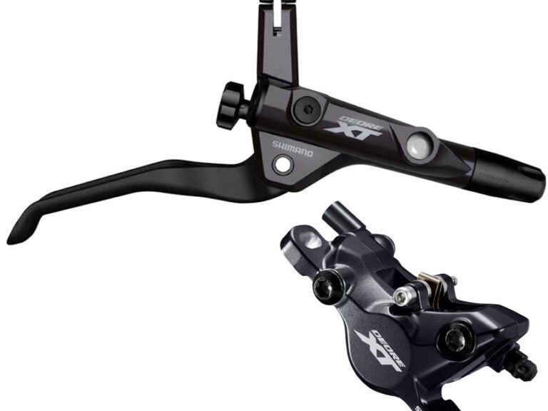 Schijfremset achterzijde Shimano Deore XT M8100/T8100 I-spec - zonder remschijf (werkplaatsverpakking)