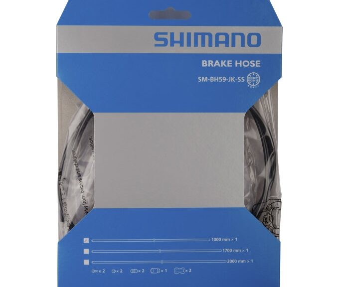 Remleiding schijfrem Shimano SM-BH59 1000mm - zwart