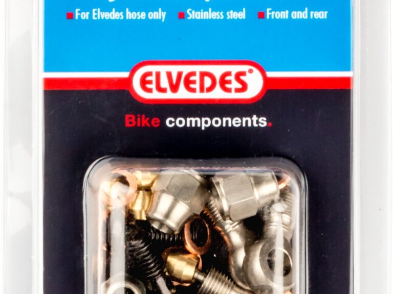 Hydraulische onderdelen kit 3 Elvedes banjo + banjo RVS onderdelen Formula Oro / Shimano Elvedes hydraulische leiding (op kaart)