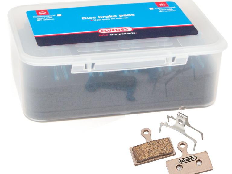 Schijfremblokset Elvedes Shimano BR-M666, M785, M985, M988, R785, RS785 - gesinterd (10 paar)