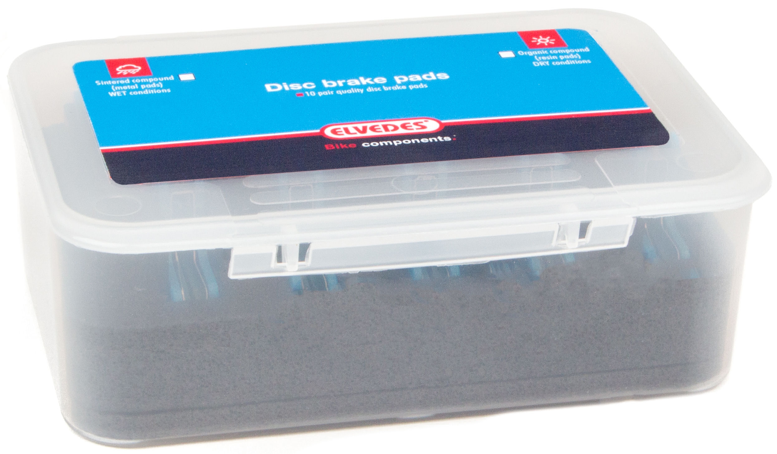 Schijfremblokset Elvedes gesinterd Magura MT5/MT7 (10 paar) - Afbeelding 2