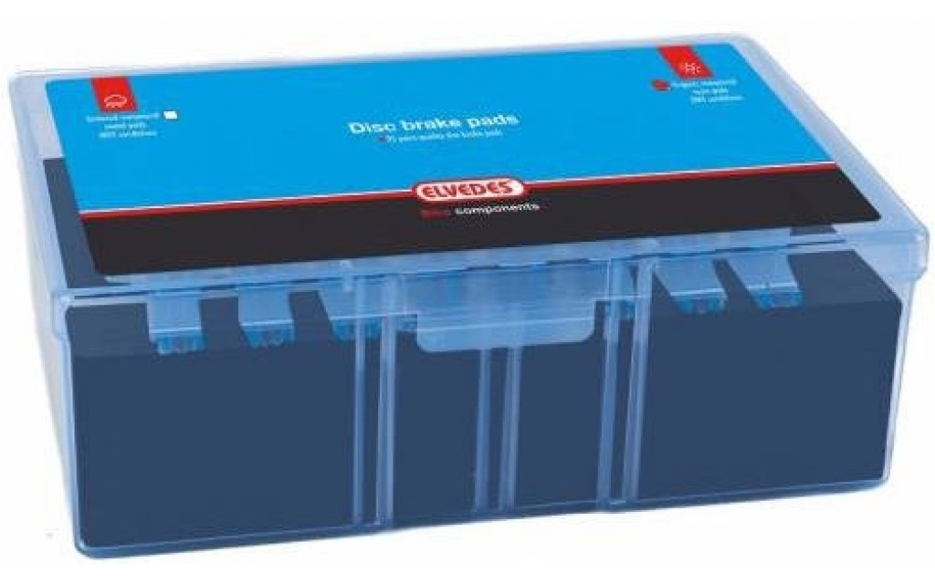 Schijfremblokset Elvedes Metalic Carbon Formula Mega /One / R1 / RX (25 paar) - Afbeelding 2