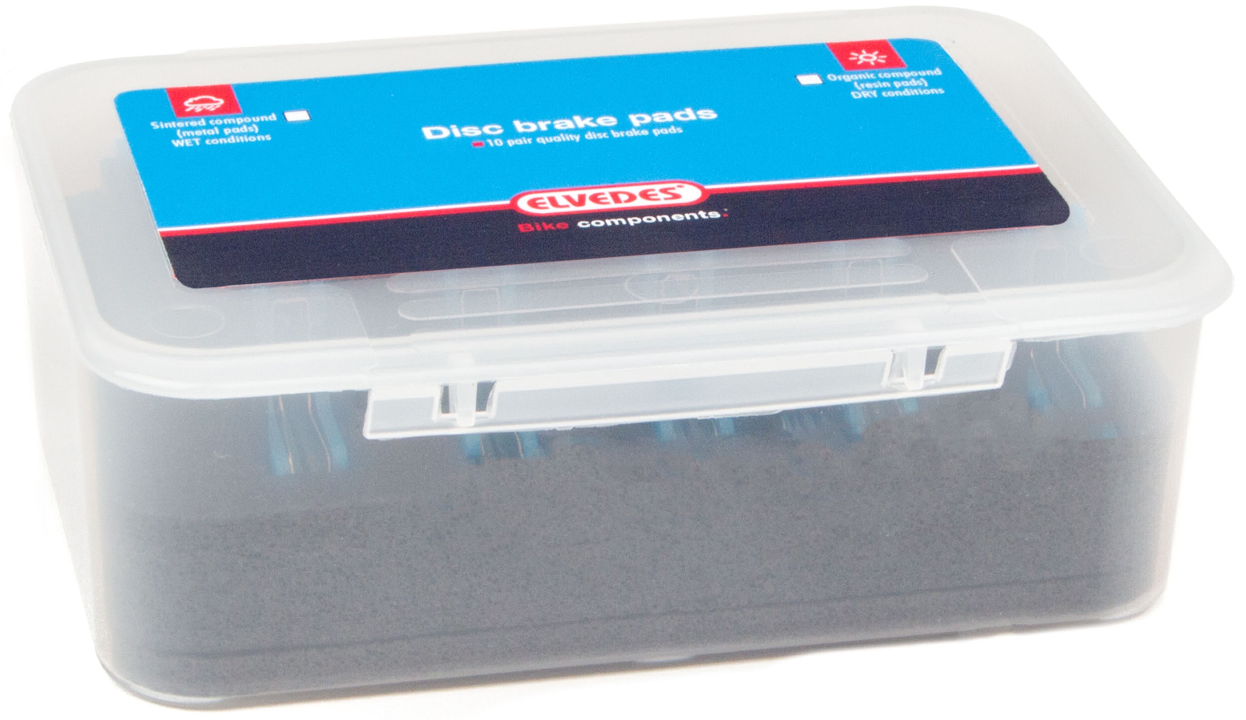 Schijfremblokset Elvedes Metalic Carbon Avid DB1 / DB3 and SRAM DB5 / Level / Level T / Level TL (25 paar) - Afbeelding 2