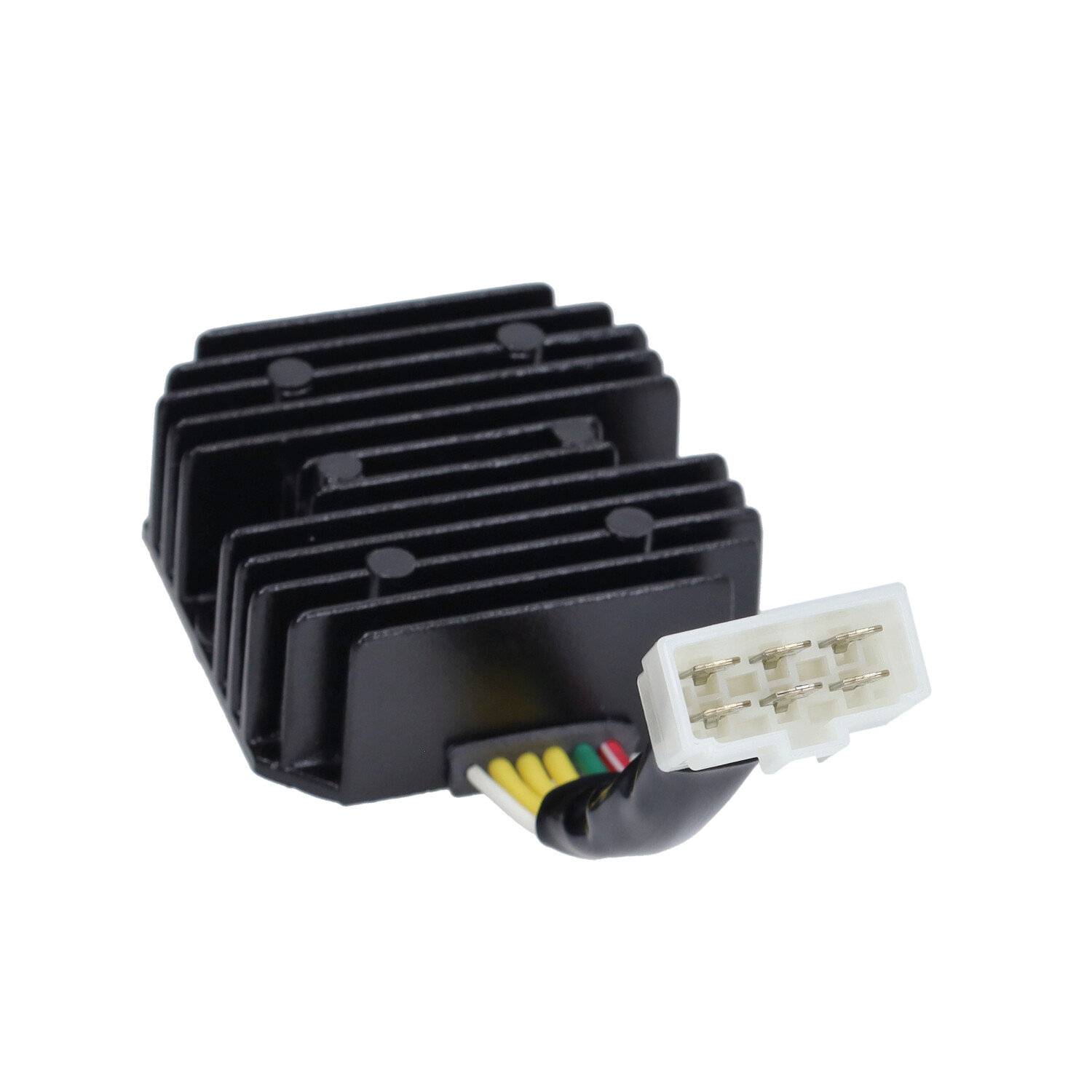 Spanningsregelaar Euro-b 6-polig Euro-4/5 (zie info) ECU snel zwart Liberty iGet, Primavera, Sprint, Zip - Afbeelding 3