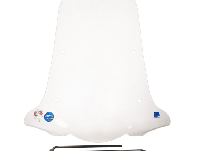 Windscherm Regia Met Bevestigingsset Hoog (made In Eu) Piaggio One Helder Piaggio1 (one)