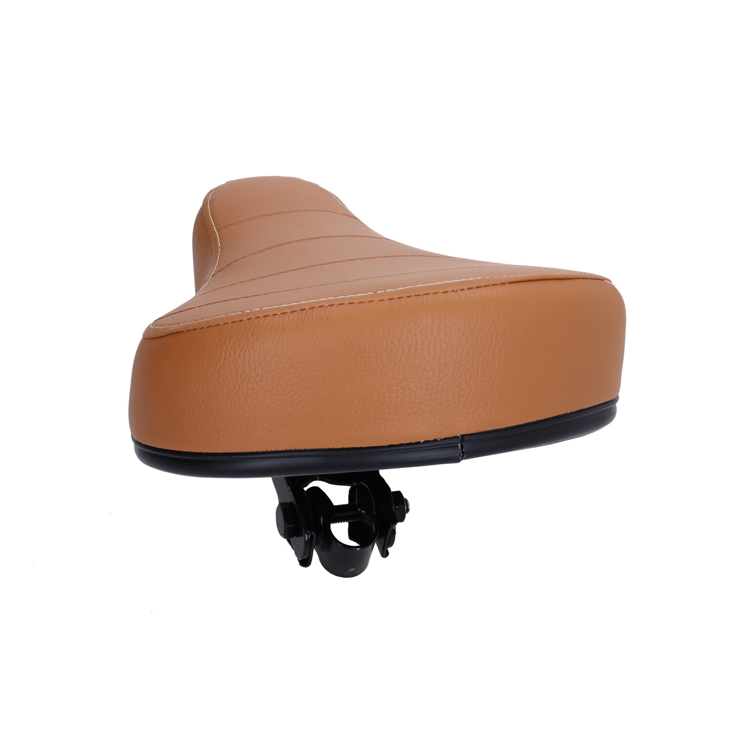 Zadel (made in EU) zonder logo mofa.moped bruin camel Puch Maxi - Afbeelding 4
