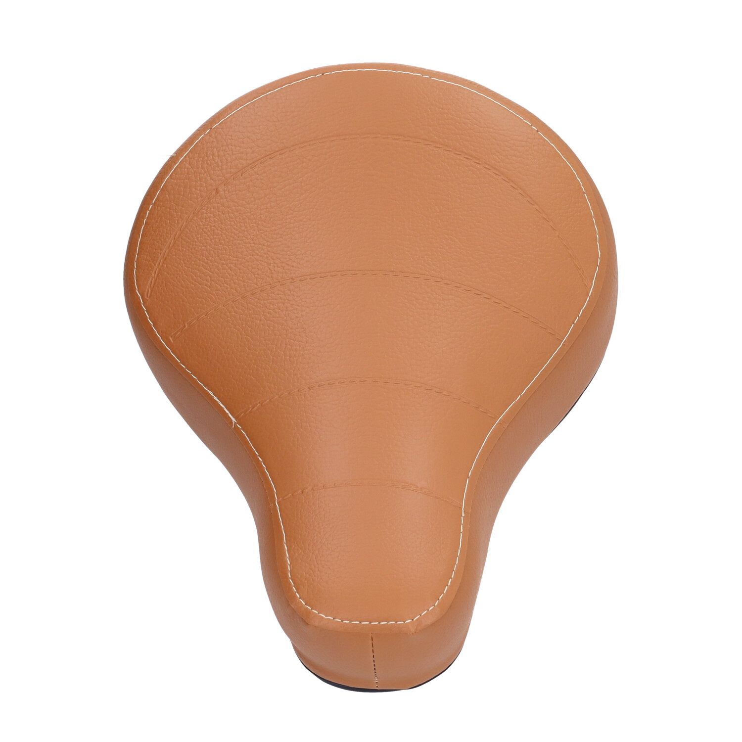 Zadel (made in EU) zonder logo mofa.moped bruin camel Puch Maxi - Afbeelding 3
