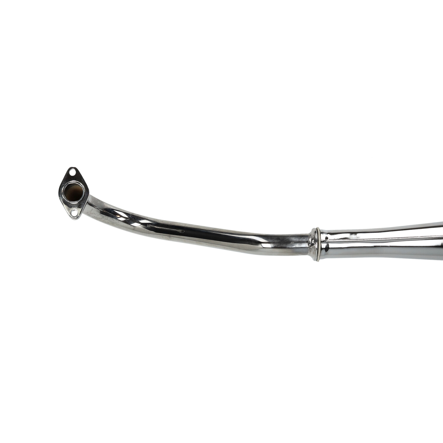 Uitlaat Jamarcol standaard (made in EU) 22mm schuin origineel model chroom Puch Maxi - Afbeelding 4