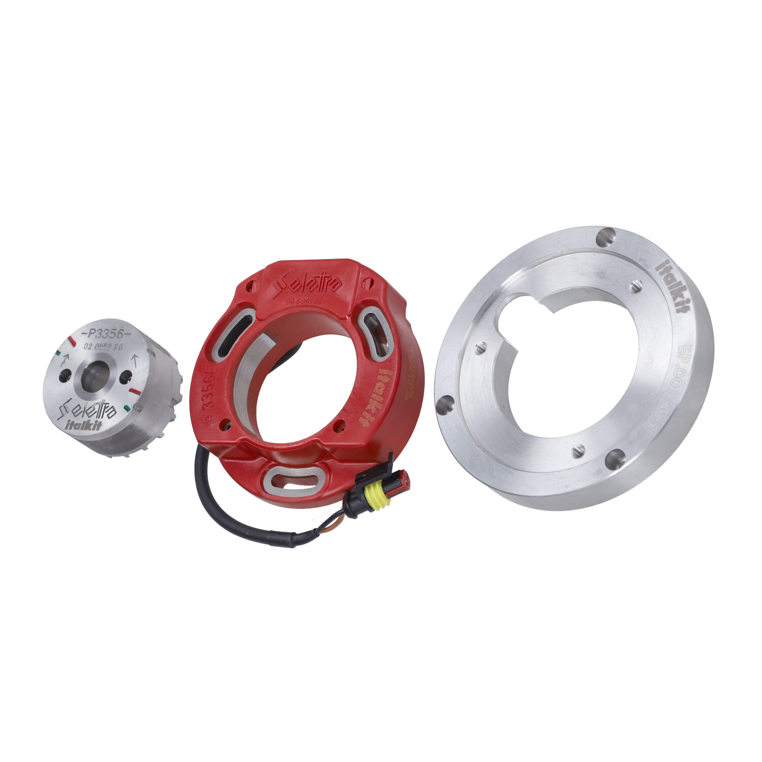 Ontsteking Italkit Electronisch + Binnenrotor Selettra Runner 180cc 2t Ee.001.33 - Afbeelding 6