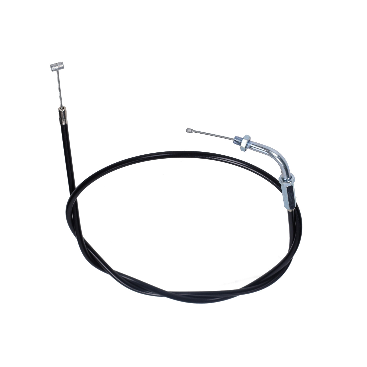 Gaskabel voor 17mm en 19mm carb lange binnenkabel Puch Maxi - Afbeelding 2