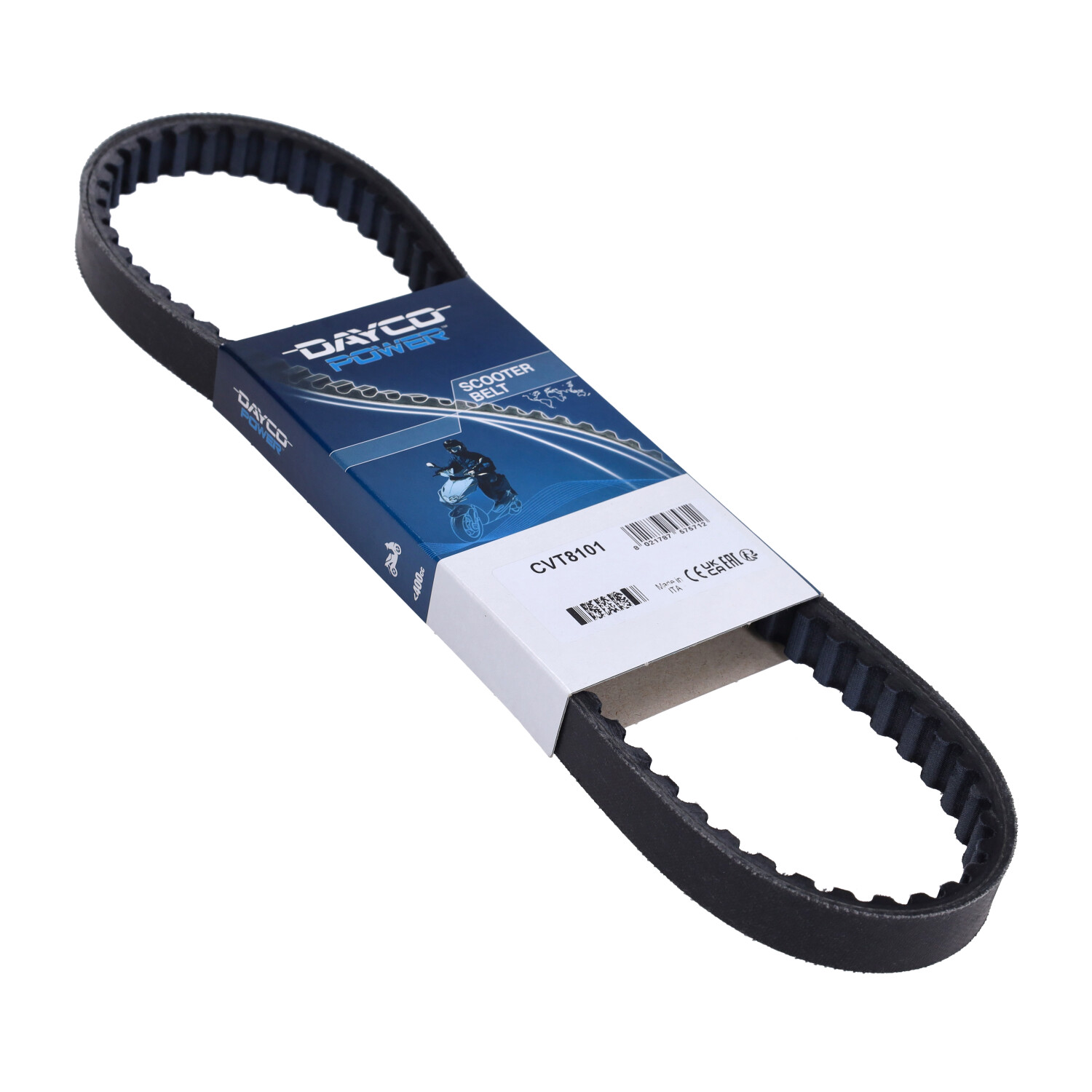 V-snaar Dayco/pirelli 811x18.5 12inch ice, Runner, Stalker, SV 125cc 8101 - Afbeelding 4