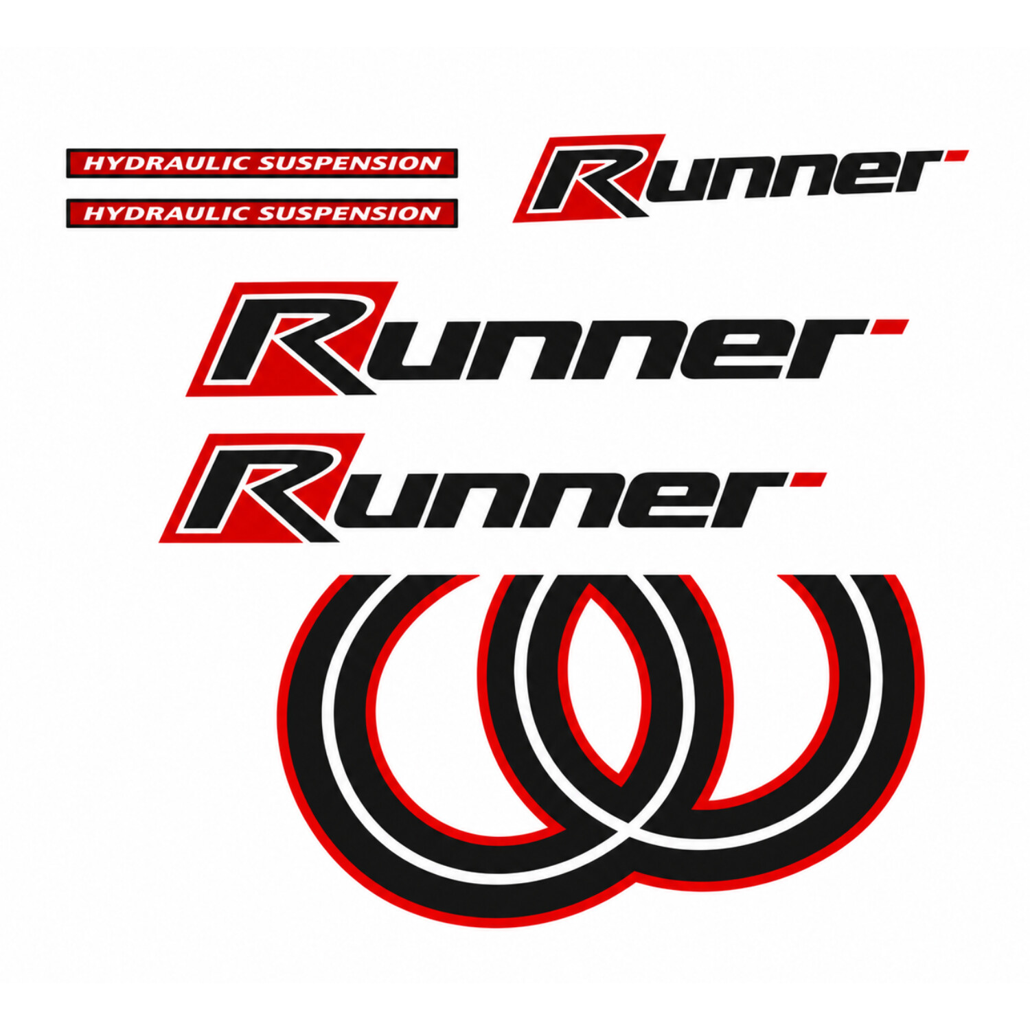 Stickerset Piaggio Origineel Sp Pro Gilera, Runner 50/125/180/200 577973 - Afbeelding 3