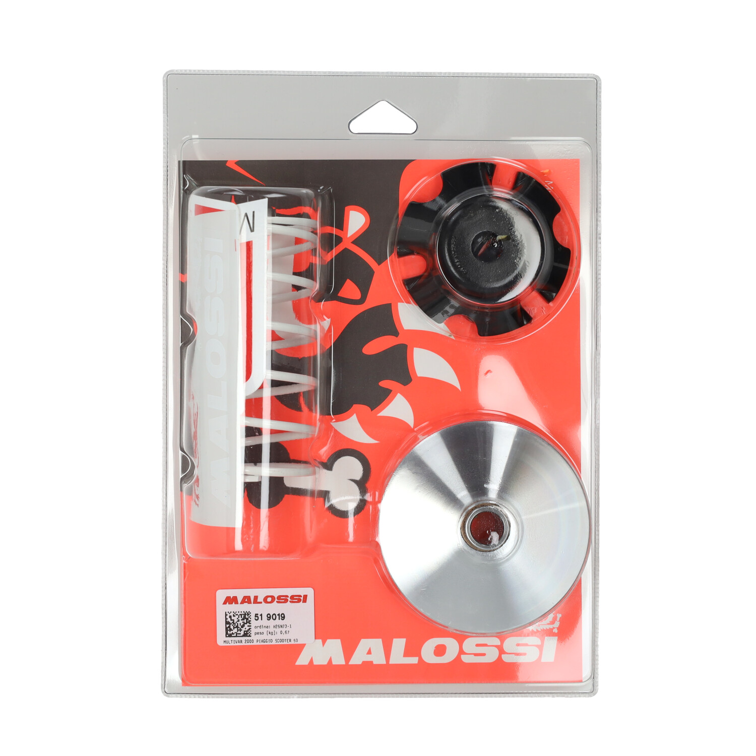 Variokit Malossi 19x15.5mm Nrg, Sco Piaggio Nt, Zip, Zip Sp 519019 - Afbeelding 3