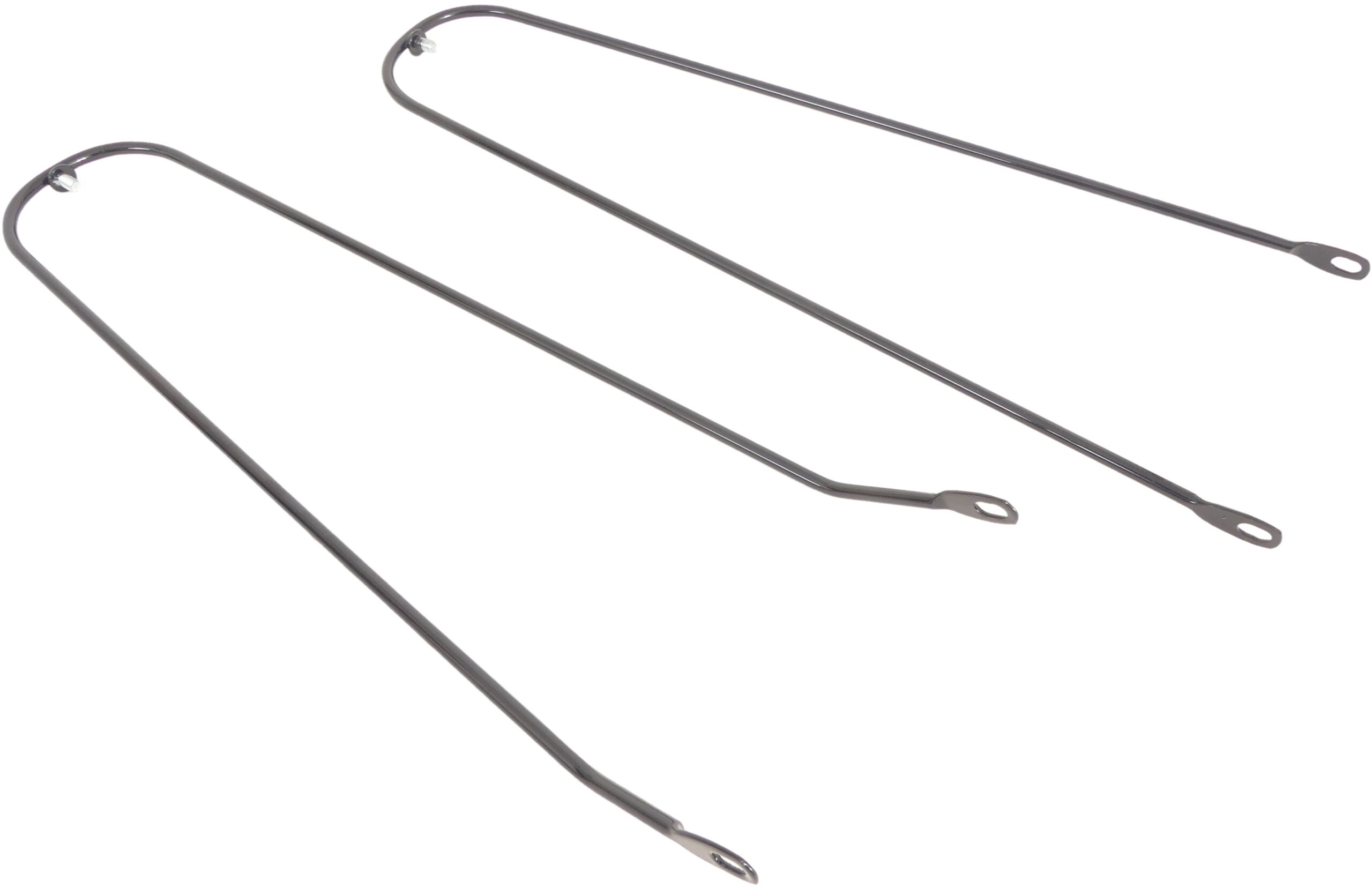 Spatbordstangenset 28" breed Urban (60 mm) - zwart