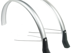 Spatbordset Eurofender Elegance 28" x 46 mm - smoke / titanium