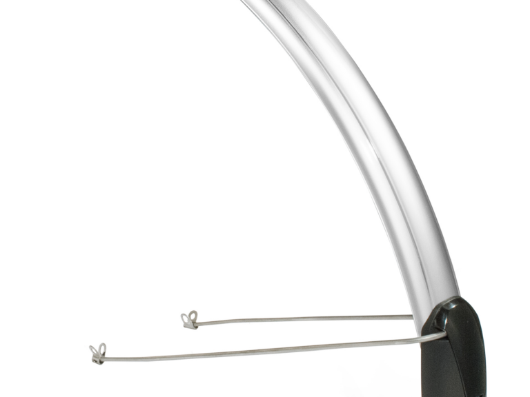 Voorspatbord Eurofender Snello 28" x 46 mm - smoke / titanium