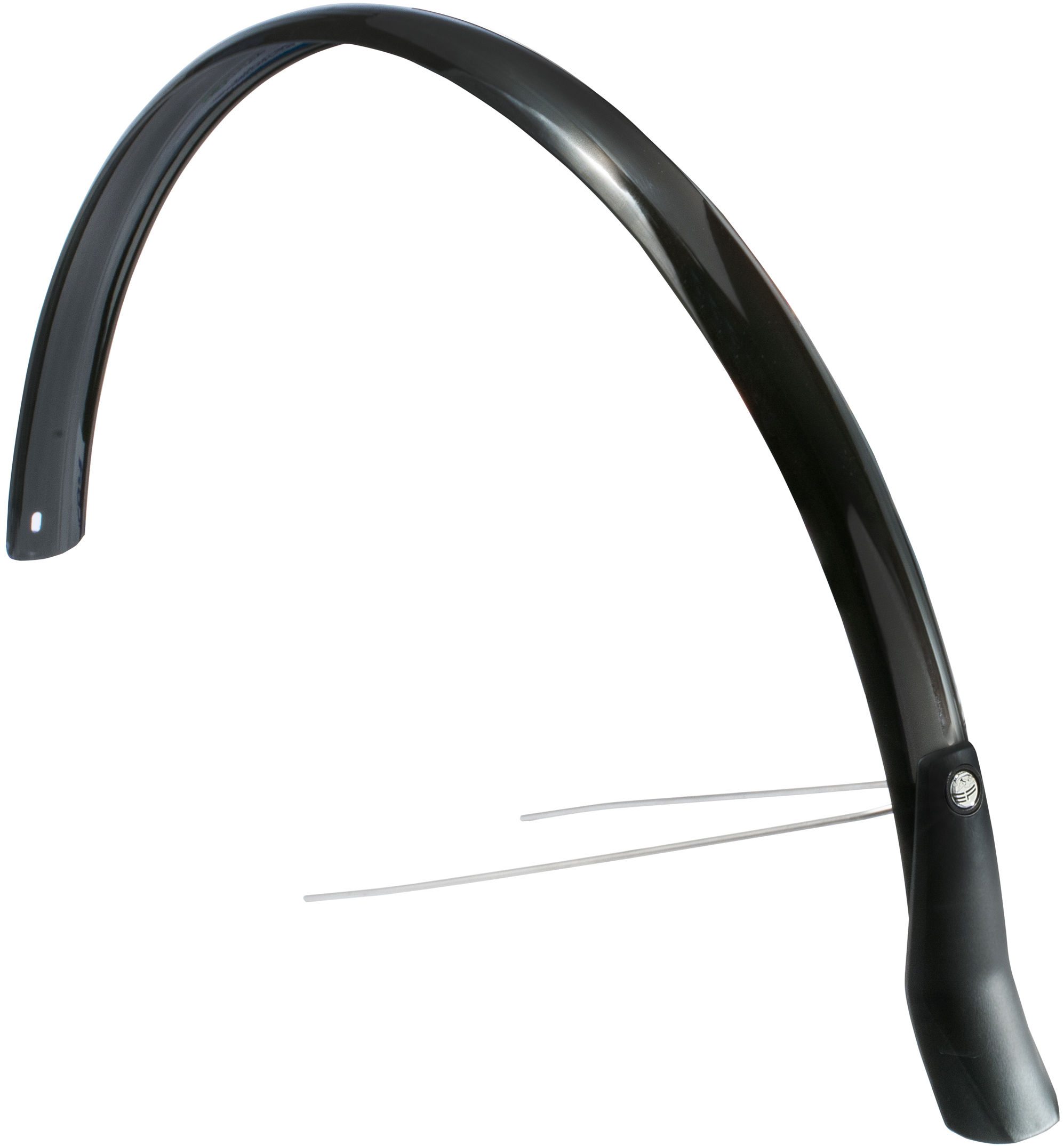 Achterspatbord Eurofender Snello 28" x 51 mm - zwart
