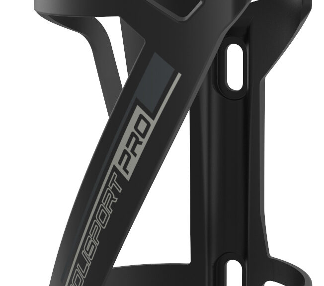 Bidonhouder Polisport Side Cage - zwart/grijs