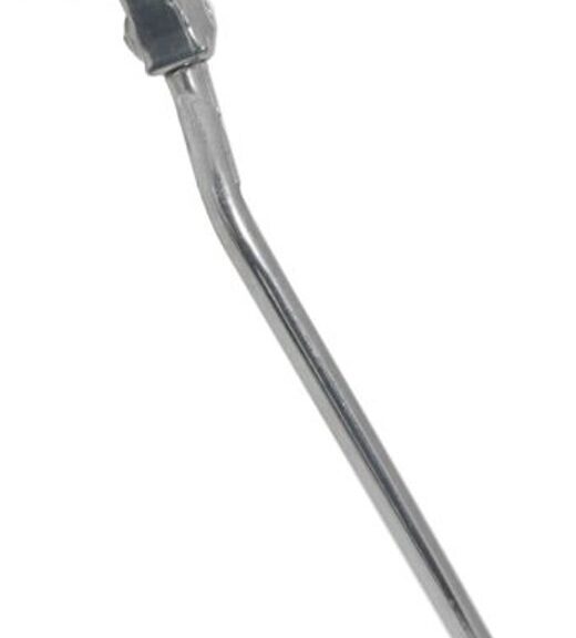 Zijstandaard 28-1 Pletscher smal (295 mm) - zilver