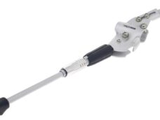 Zijstandaard achterbrugmontage 24 t/m 28" Ergotec universeel - zilver