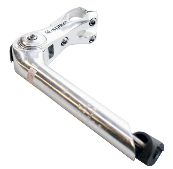 Stuurpen Kalloy verstelbaar 25,4 / 180x80 / 25,4 mm - zilver